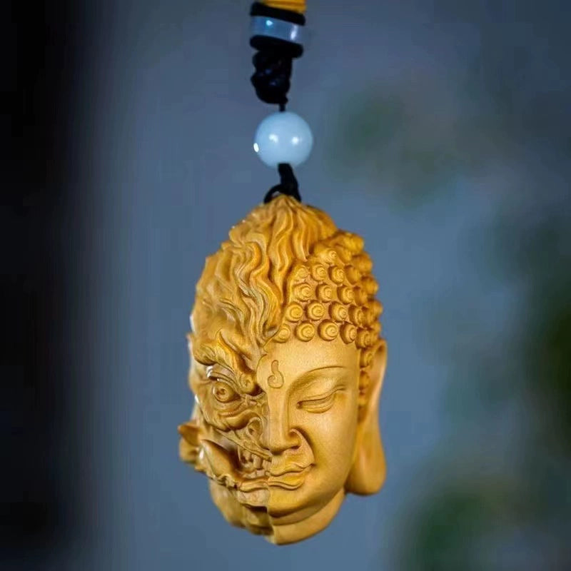 Taihang Cliff Cypress Buddha and Demon Mindfulness Handpiece