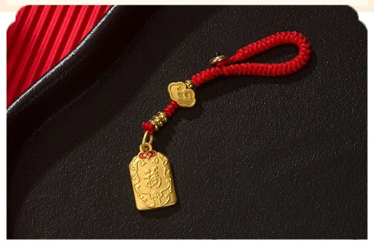 Handcrafted Traditional Chinese Style Safe Charm Phone Pendant