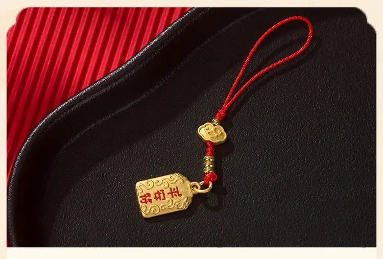 Handcrafted Traditional Chinese Style Safe Charm Phone Pendant