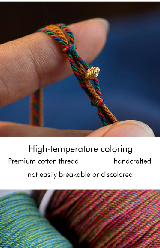 Wish-Fulfilling Handcrafted Braided Bracelet