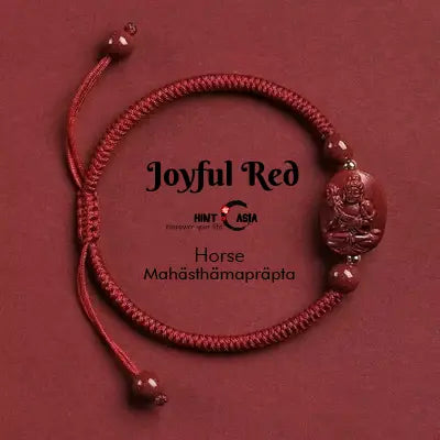 Feng Shui Zodiac Guardian Handcrafted Braided Red String