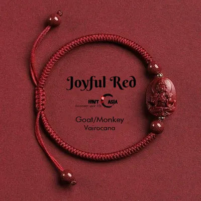 Feng Shui Zodiac Guardian Handcrafted Braided Red String