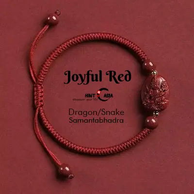 Feng Shui Zodiac Guardian Handcrafted Braided Red String