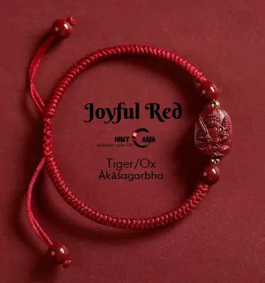 Feng Shui Zodiac Guardian Handcrafted Braided Red String