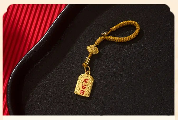 Handcrafted Traditional Chinese Style Safe Charm Phone Pendant